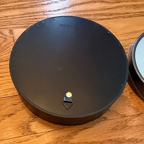 Round Black Mirrors -one 6 inches, one 5 inches NEW! - Picture 4 of 6